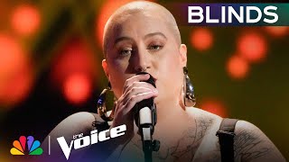 L Rodgers Incredible Journey Leads Her to Join Coach Rebas Team  The Voice Blind Auditions  NBC [upl. by Oswal762]