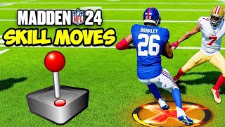 Madden 24 Ball Carrier Moves 101  Stick Skills Tutorial [upl. by Seymour]