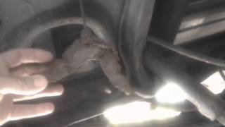 Spare tire winch repair on 97 Dodge Ram pickup [upl. by Bomke138]