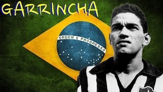 TRIBUTE TO GARRINCHA  BEST GOALS AND SKILLS  BRAZIL WORLD CUP TEAM LEGEND [upl. by Valentin]