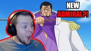 ADMIRAL FUJITORA l ONE PIECE EPISODES 634635 FIRST TIME REACTION [upl. by Elvis83]