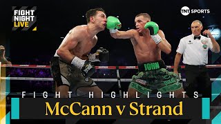 DOMINATION 🥊  Dennis McCann vs Brad Strand Fight Highlights  TheMagnificent7 [upl. by Adikram500]