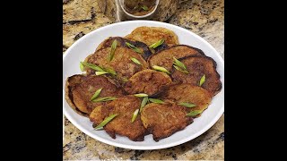 Jamaican style banana fritters  easy ripe banana fritters recipe  Whitneys Kitchen Jamaica [upl. by Acinnej]