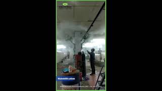 Fogging System for Humidification In Textile Spinning amp Weaving Mills [upl. by Nylaj610]