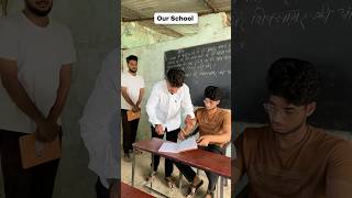 Wait for Our School 🤣  school teacher class funny shortvideo [upl. by Ariaec]