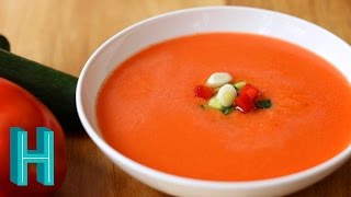 How to Make Gazpacho Recipe  Hilah Cooking [upl. by Anoek]