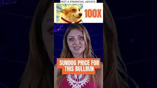 SUNDOG Coin Price Prediction 100X Possible Only If this meme coin troncrypto tron [upl. by Magdaia]