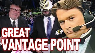 TONY SCHIAVONE Finding the right location to call wrestling is important [upl. by Denn]