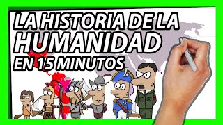 🌍La HISTORIA DEL MUNDO en 15 minutos🌍  Resumen de la historia de la HUMANIDAD [upl. by Auhs]