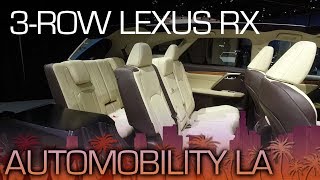 Lexus RX 350L Lexus RX 350 Responds To Its quotGuestsquot  LA Auto Show 2017 [upl. by Anihpled673]