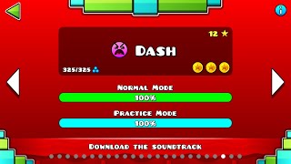 Geometry Dash 22 – “Dash” 100 Complete All Coins [upl. by Dianthe83]