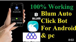 Blum Drop Game Auto Clicker Bot For Mobile User [upl. by Punak]