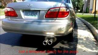 2001 Infiniti i30 SRS Catback No Muffler [upl. by Leamsi]