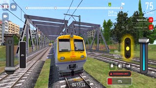 Mumbai Train Game 2024  Indian Train Simulator Android Gameplay  Indian Local Train Simulator [upl. by Nidorf403]