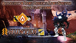 Destiny 2  Solar Hunter EASY SOLO FLAWLESS Lost Sector Aphelions Rest [upl. by Adnowat]