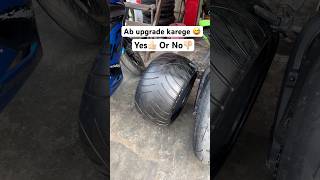 Zx10R me ye tyre dal de  shorts [upl. by Gnilyam]