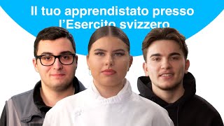 Il tuo apprendistato presso l’Esercito svizzero [upl. by Alekin]