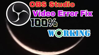 OBS studio Screen recording all error fix 😎😎 [upl. by Sinegold]