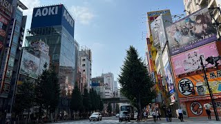 TOKYO Morning in Akihabara quotWalk N Talkquot Tokyo Japan 🇯🇵 秋葉原駅 [upl. by Rodablas]