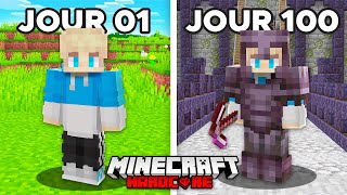 Jai survécu 100 Jours dans Minecraft Hardcore 120  Film [upl. by Aidni]