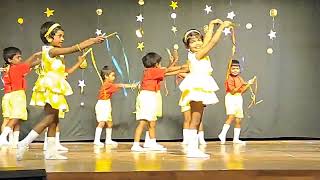 Round and Round We Go  Ribbon Dance  Dance Song For Children  2kjerrin [upl. by Isis]