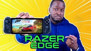 Razer Edge Unleashed PowerPacked Gaming Tablet Review amp Gameplay 🎮🔋 [upl. by Levey]