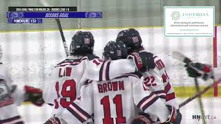 Okotoks Bison Game 2 HJHL Championship Play of the Game [upl. by Mayor]