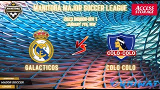 January 7th WSF Div 1 Galacticos vs Colo Colo [upl. by Oecile]