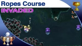 Rayman Legends  Ropes Course  INVADED Gold Cup Teensies in Trouble Invasion PS4  Xbox One [upl. by Nanci281]