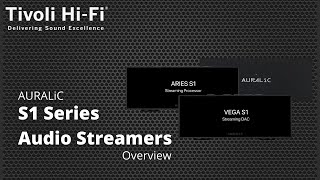 The NEW AURALiC S1 Series – Audio Streamers  Overview [upl. by Anaitsirhc]