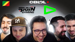 KBM Esports  PAIN vs LOUD costream oficial do CBLOL  ILHA DO CONGO [upl. by Baxter]