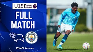 Full Match Derby County vs Manchester City  U18 Premier League  091124 [upl. by Wylma]