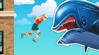 El Juego de la Ballena Azul en HAPPY WHEELS [upl. by Rosmunda]