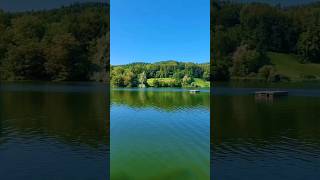 Bichelsee lake Balterswil Switzerland [upl. by Arikahs432]