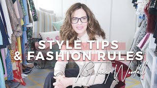 Style Tips amp Fashion Rules Trinny Woodall [upl. by Neri140]