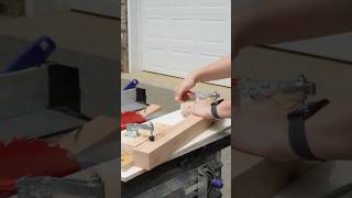 Using a tapering jig to taper legs at the table saw woodworking diy woodworkingjigs [upl. by Ellis447]