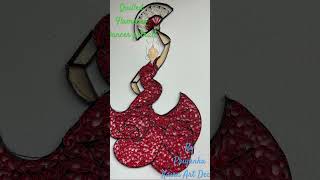 Quilling Potrait handmadeart diy paperart art paperquilling papercraft craft [upl. by Aneerak]