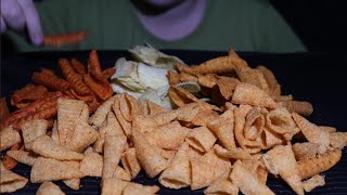 ASMR MUKBANG Mixed Chips Feast neromasmr [upl. by Novart522]