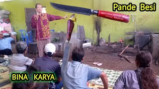 Pelatihan Batik Besi Dan Pemasaran Oleh  Mr Diman Sentra Bina Karya Kulon Progo [upl. by Hyrup]