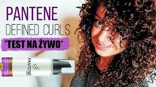 TEST NA ŻYWO ✦ Pianka Pantene ProV Defined Curls  Curly Madeleine [upl. by Mccandless]