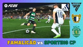 FAMALICÃO vs SPORTING CP  Liga Portugal 202425  EA SPORTS FC 25 [upl. by Danzig]