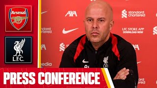 Arne Slot PreMatch Press Conference  Arsenal v Liverpool [upl. by Amabelle]