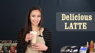 How to make Delicious Cafe Latte  Keurig Coffee Recipes [upl. by Merrily]