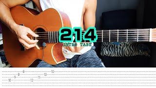 214  Rivermaya  Intro Guitar Tabs  Chords [upl. by Joelie]