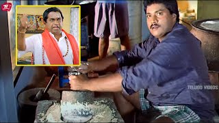 Brahmanandam And Sunil Funny Best Comedy Scene  TeluguVideoZ [upl. by Goto]