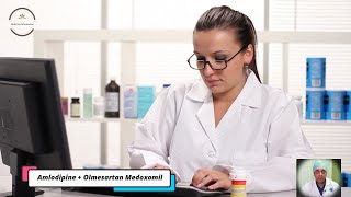 Amlodipine  Olmesartan Medoxomil  Medicine Information [upl. by Deadman210]