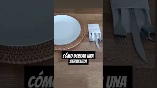 IDEAS DE DOBLADO PARA SERVILLETAS [upl. by Russom]