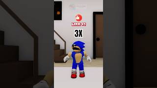 Shin Sonic 03x💀 sonic foryou roblox [upl. by Hplodur]