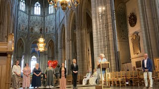 Välkomstceremoni Uppsala Domkyrkan [upl. by Nirrej943]