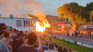 Hellfire Jet Truck 2022 Aug 20 75 sec Sparta Ontario Canada [upl. by Pilloff744]